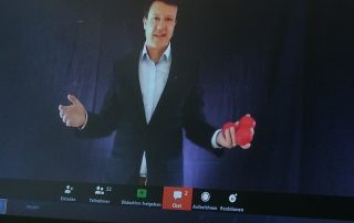 Live Vortrag für Online Event